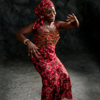 African Woman Dancing